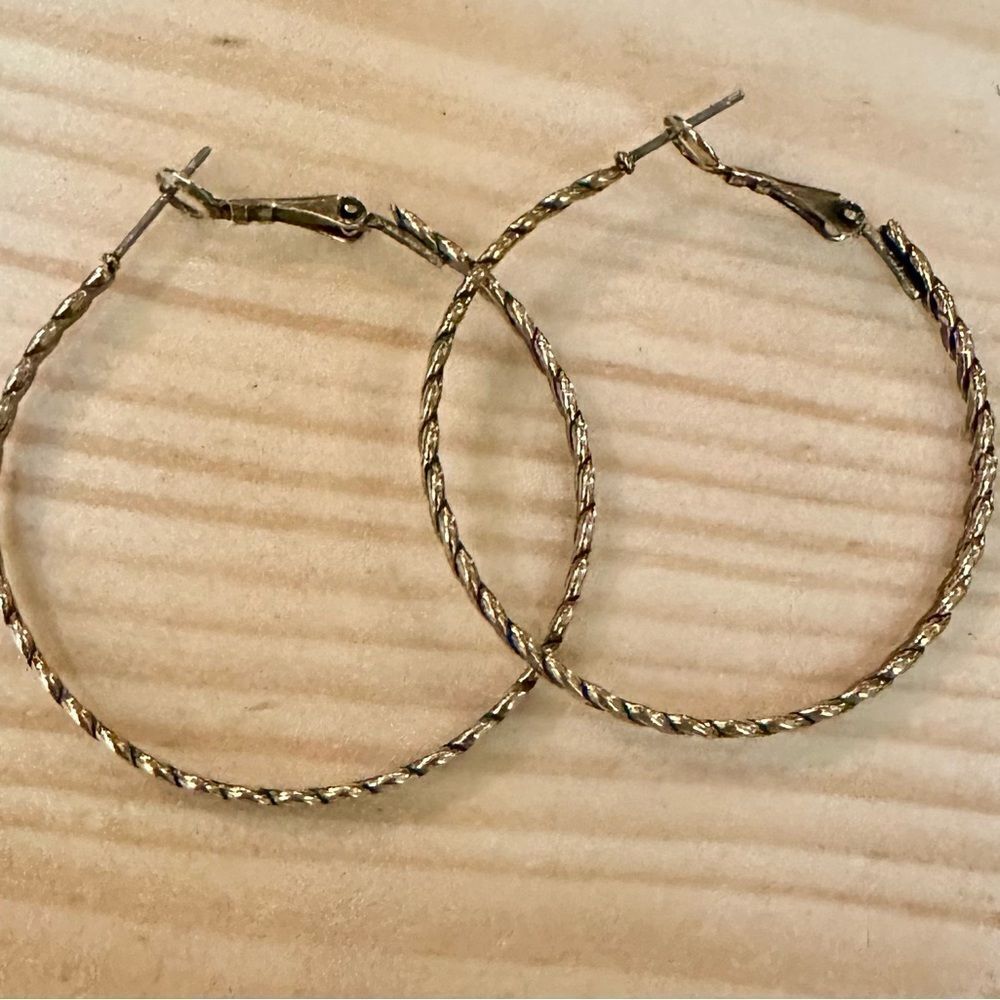 Elegant Gold Hoop Earrings
